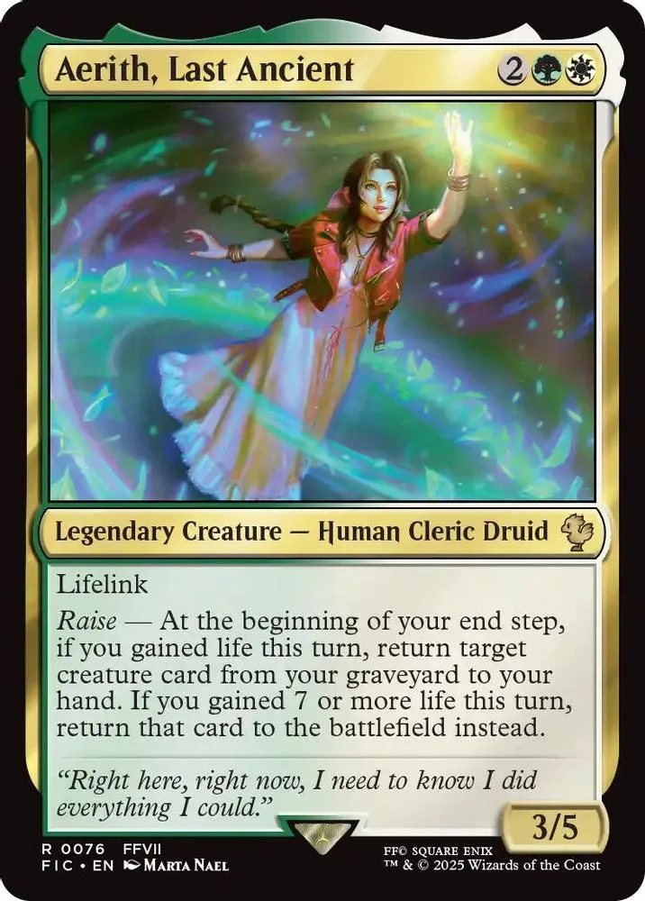 Aerith, Last Ancient (Surge Foil)