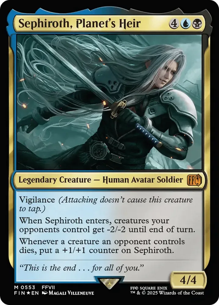 Sephiroth, Planet's Heir
