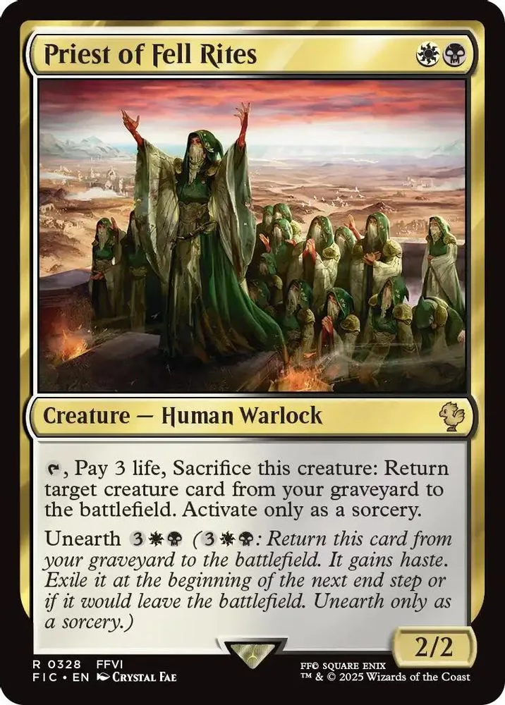 Priest of Fell Rites (Surge Foil)