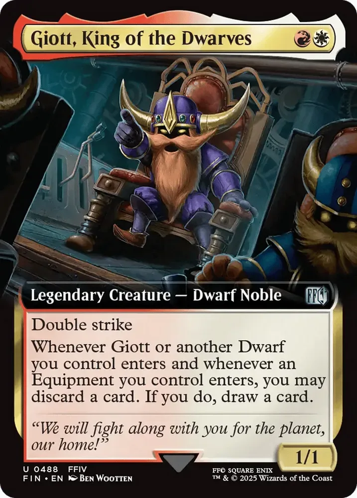 Giott, King of the Dwarves
