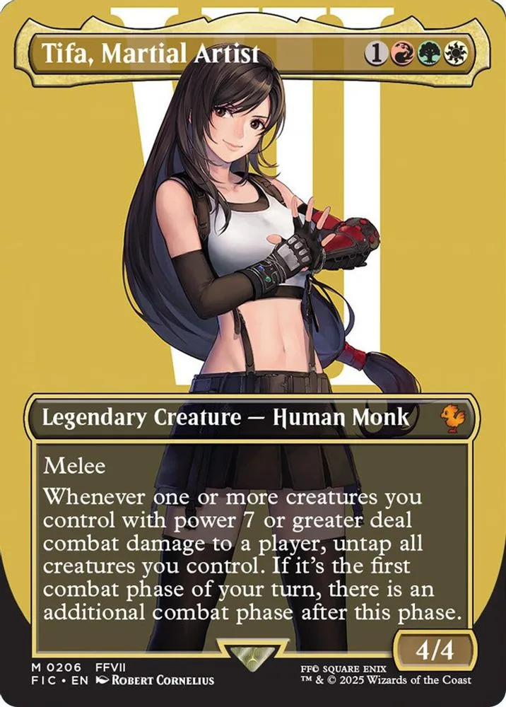 Tifa, Martial Artist (Borderless)