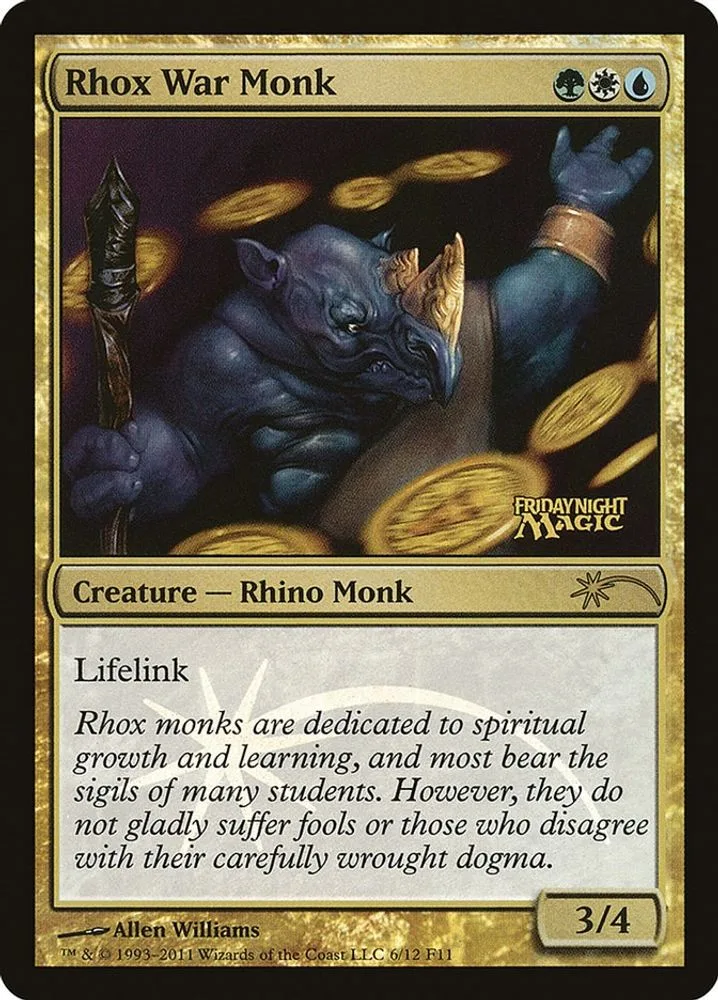 Rhox War Monk (Rhox War Monk)