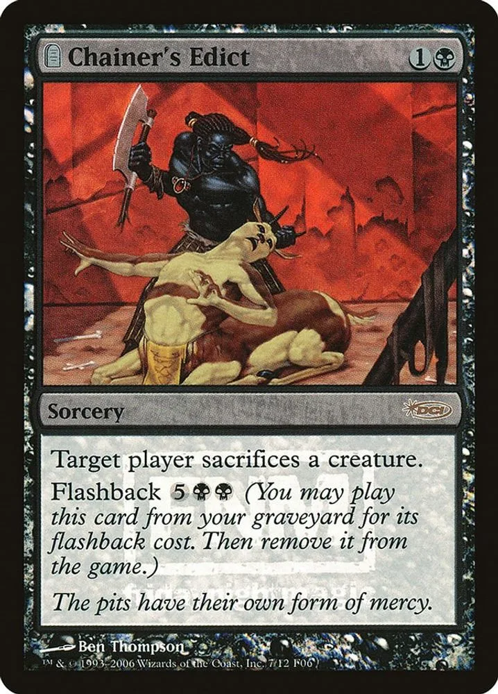 Chainer's Edict (Chainer's Edict)