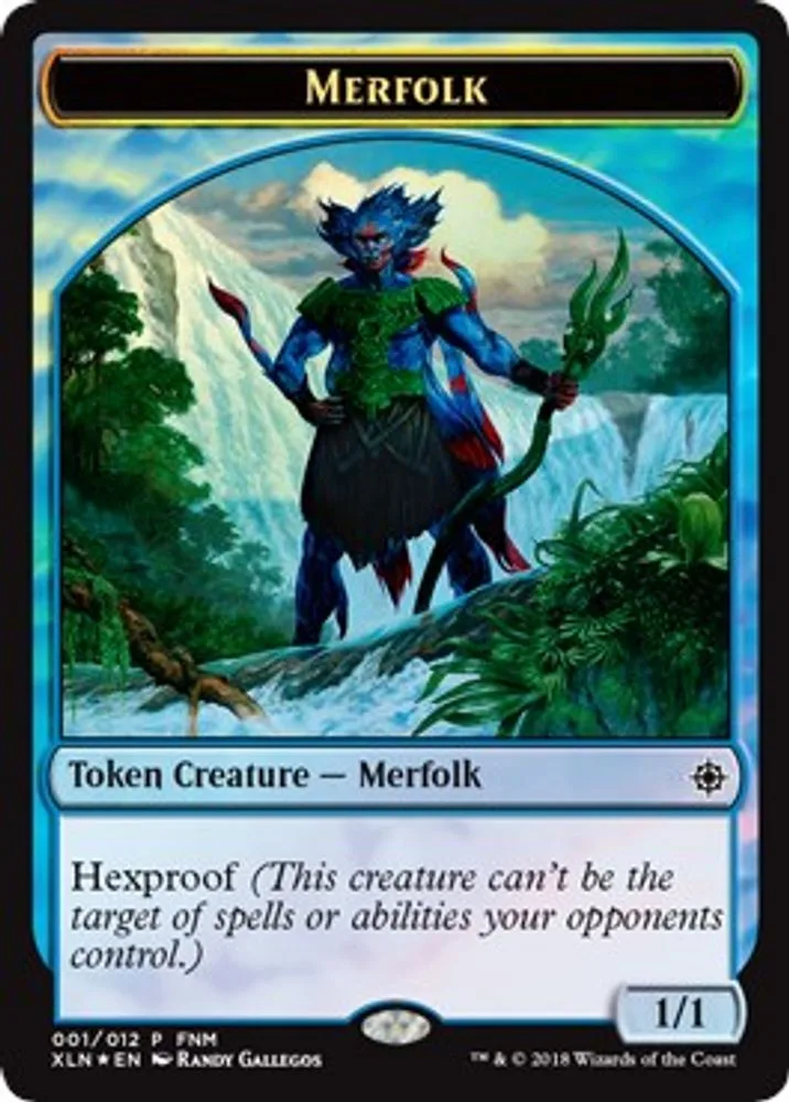 Merfolk // Treasure Double-Sided Token (Merfolk // Treasure Double-Sided Token)