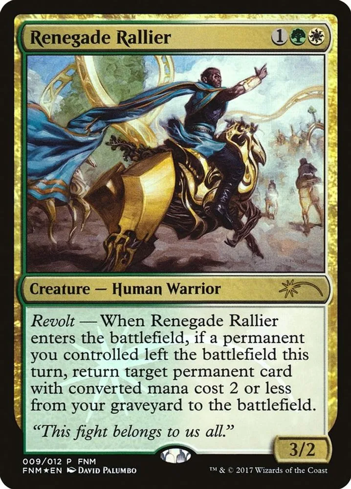 Renegade Rallier (Renegade Rallier)