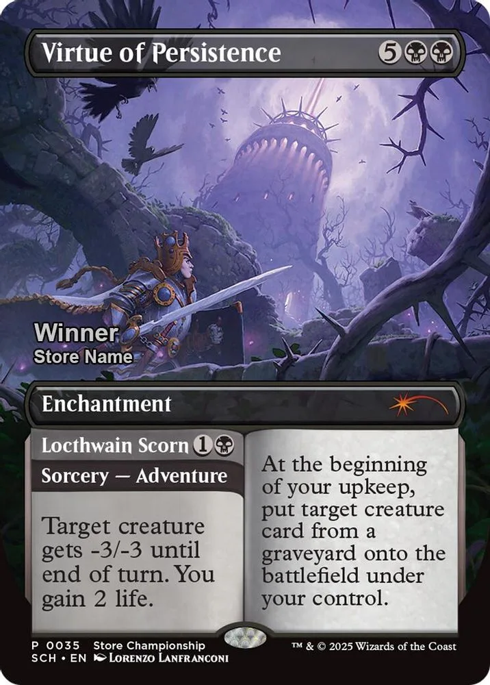 Virtue of Persistence (Winner)