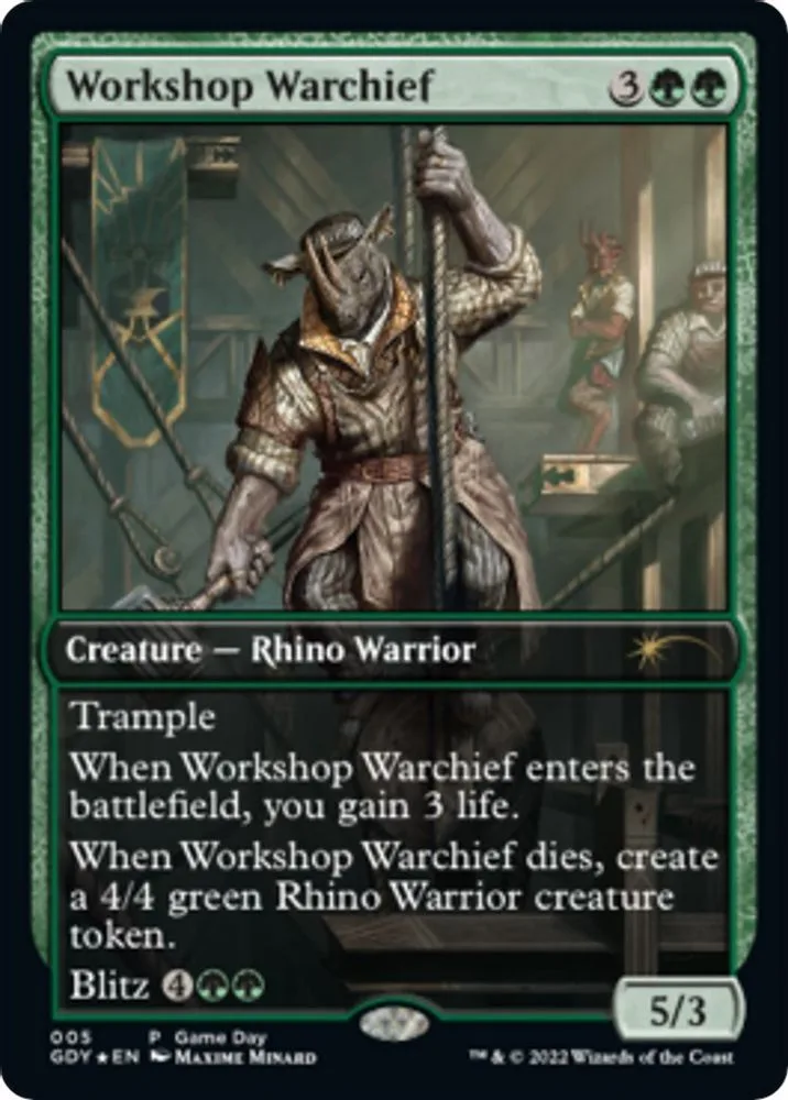 Workshop Warchief (Workshop Warchief)