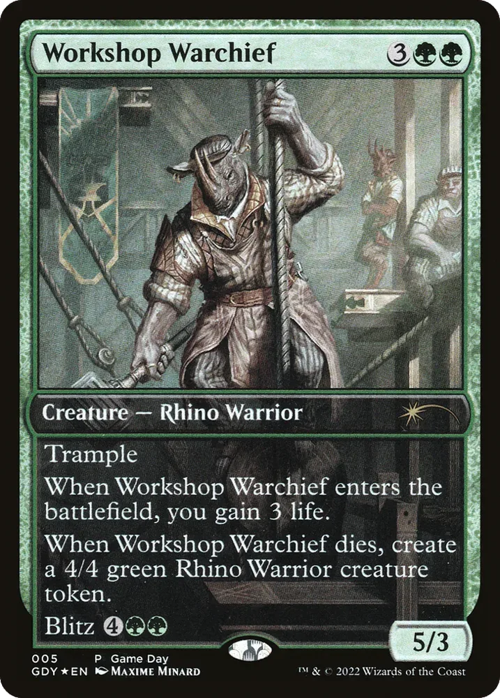 Workshop Warchief