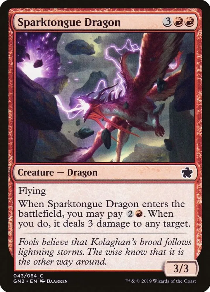 Sparktongue Dragon