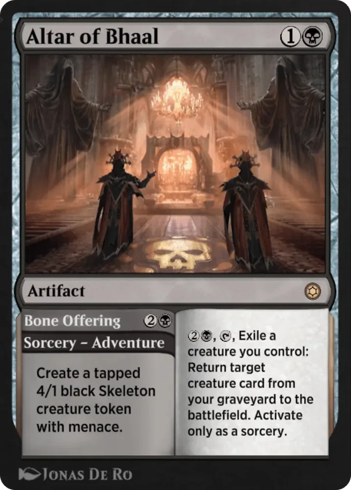 Altar of Bhaal // Bone Offering