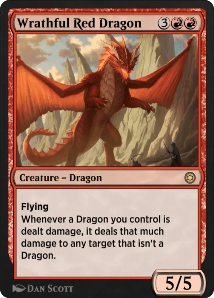 Wrathful Red Dragon