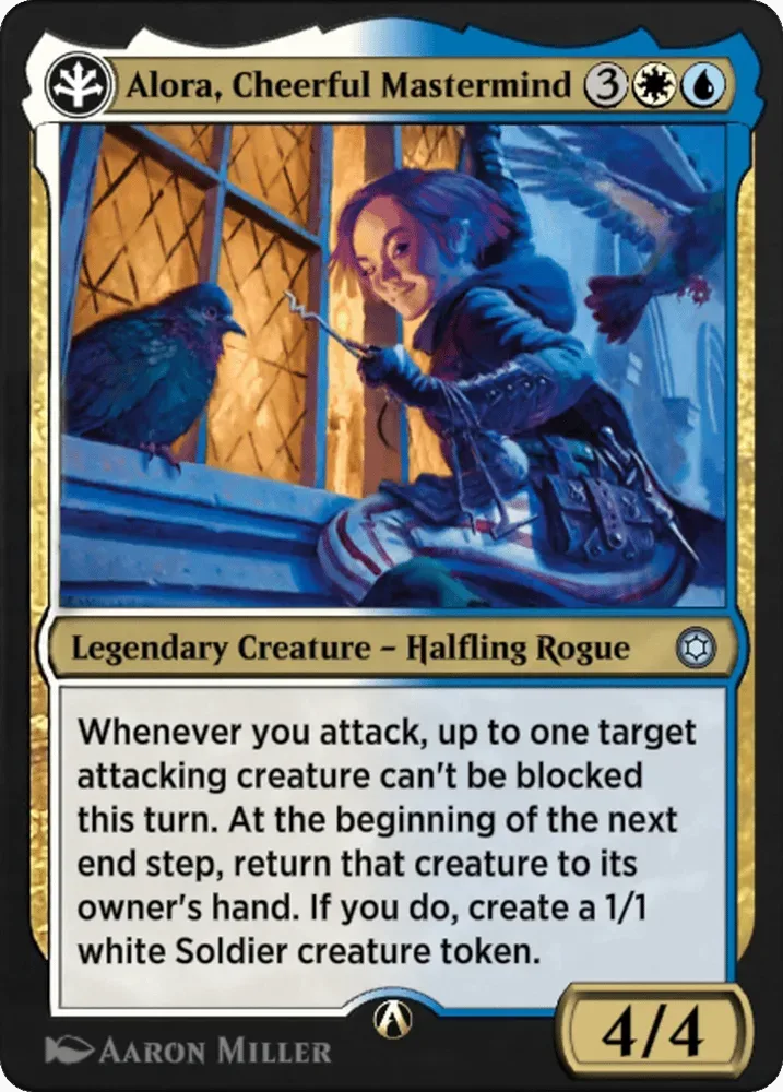Alora, Cheerful Mastermind