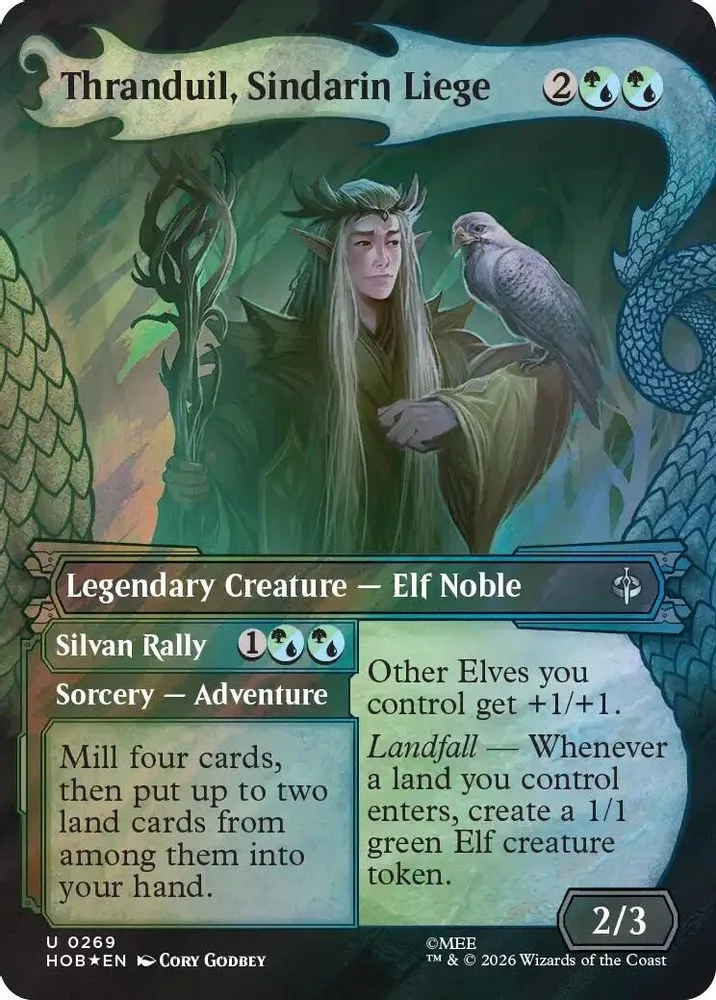 Thranduil, Sindarin Liege (Showcase · Surge Foil)