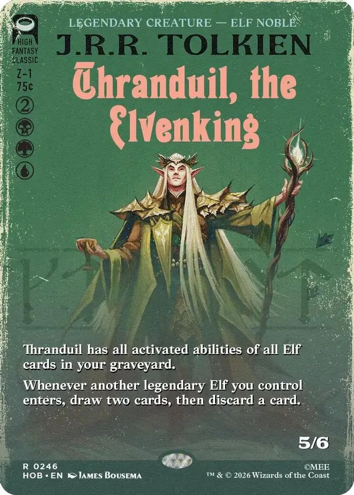 Thranduil, the Elvenking (Borderless)