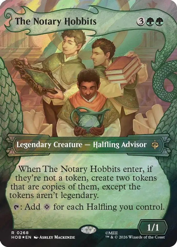 The Notary Hobbits (Showcase · Surge Foil)