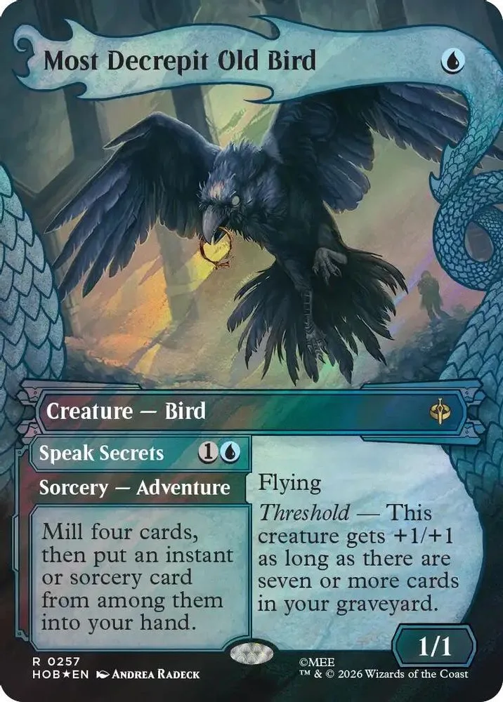 Most Decrepit Old Bird (Showcase · Surge Foil)