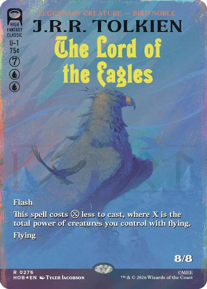 The Lord of the Eagles (Borderless · Surge Foil)