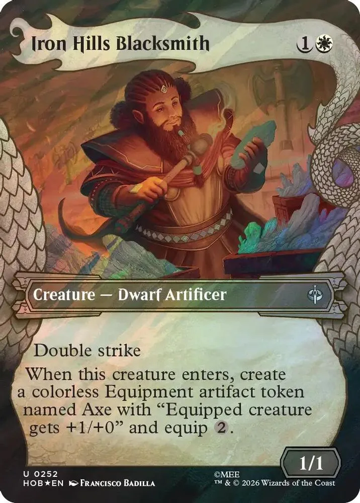 Iron Hills Blacksmith (Showcase · Surge Foil)