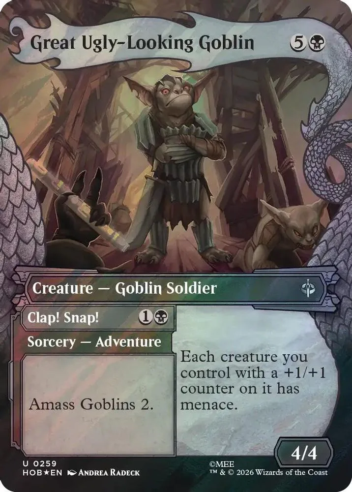 Great Ugly-Looking Goblin (Showcase · Surge Foil)