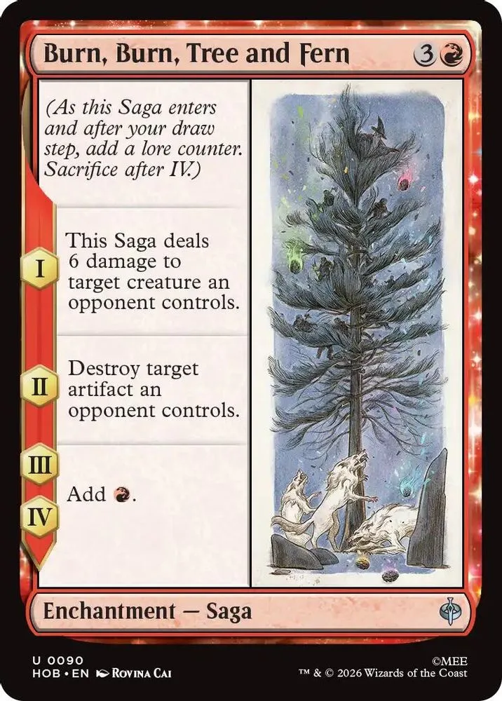 Burn, Burn, Tree and Fern