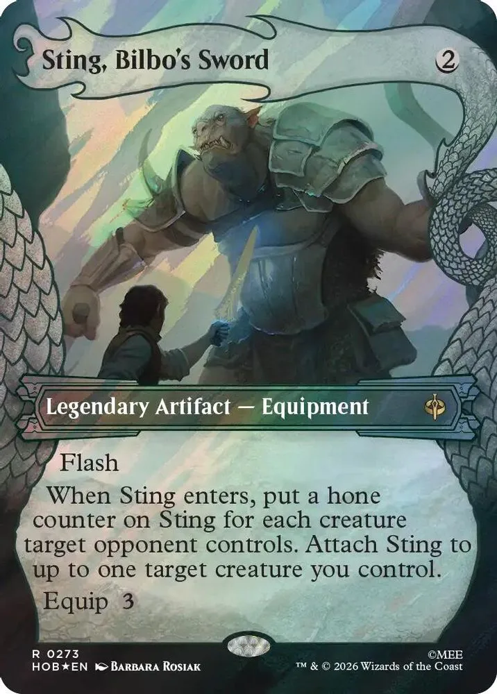 Sting, Bilbo's Sword (Showcase · Surge Foil)
