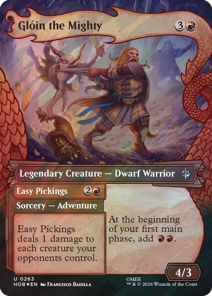 Gloin the Mighty (Showcase · Surge Foil)