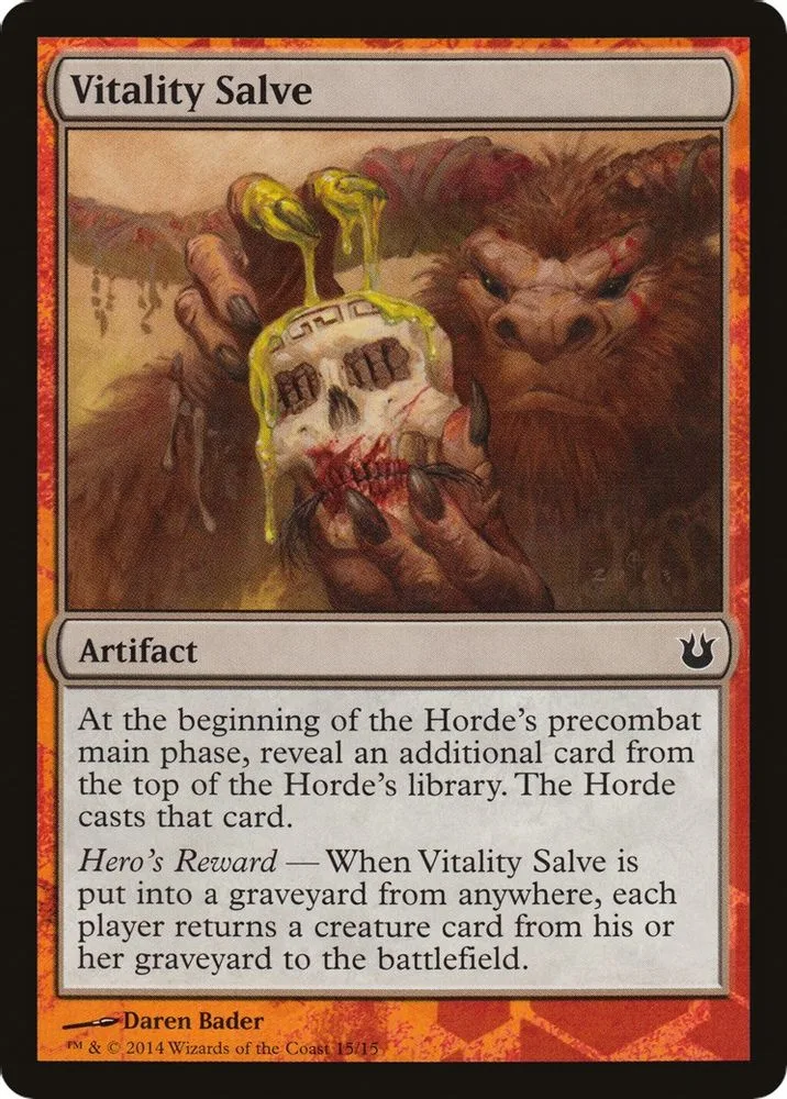 Vitality Salve (Vitality Salve)