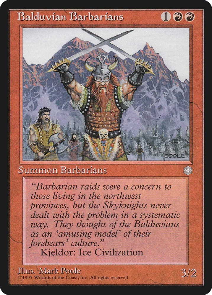 Balduvian Barbarians