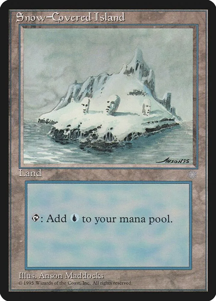 Snow-Covered Island
