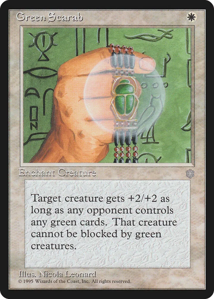 Green Scarab