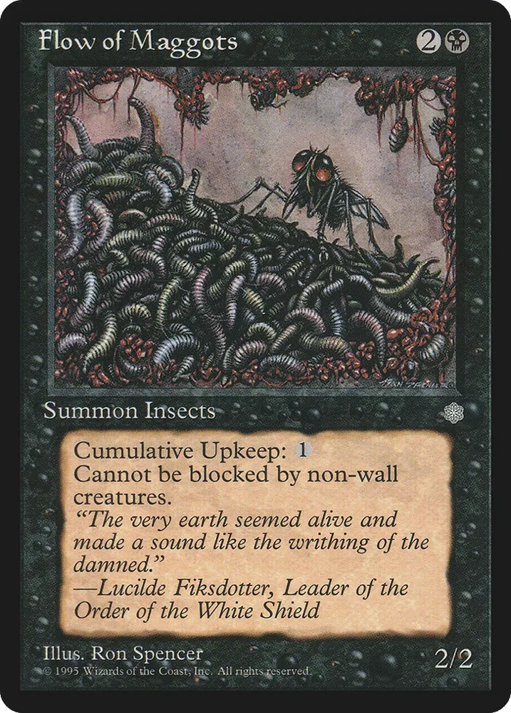 Flow of Maggots