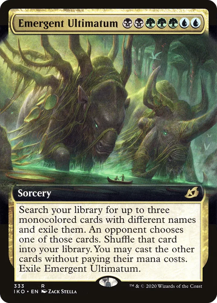 Emergent Ultimatum