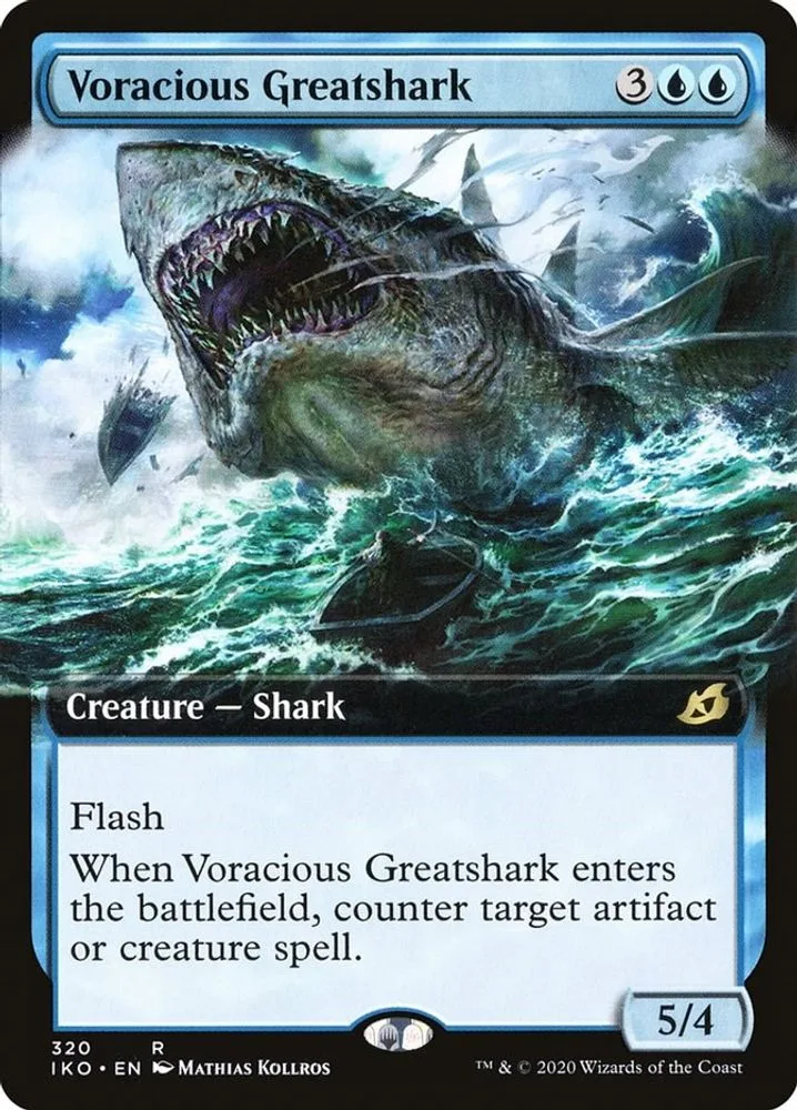 Voracious Greatshark (Extended Art)