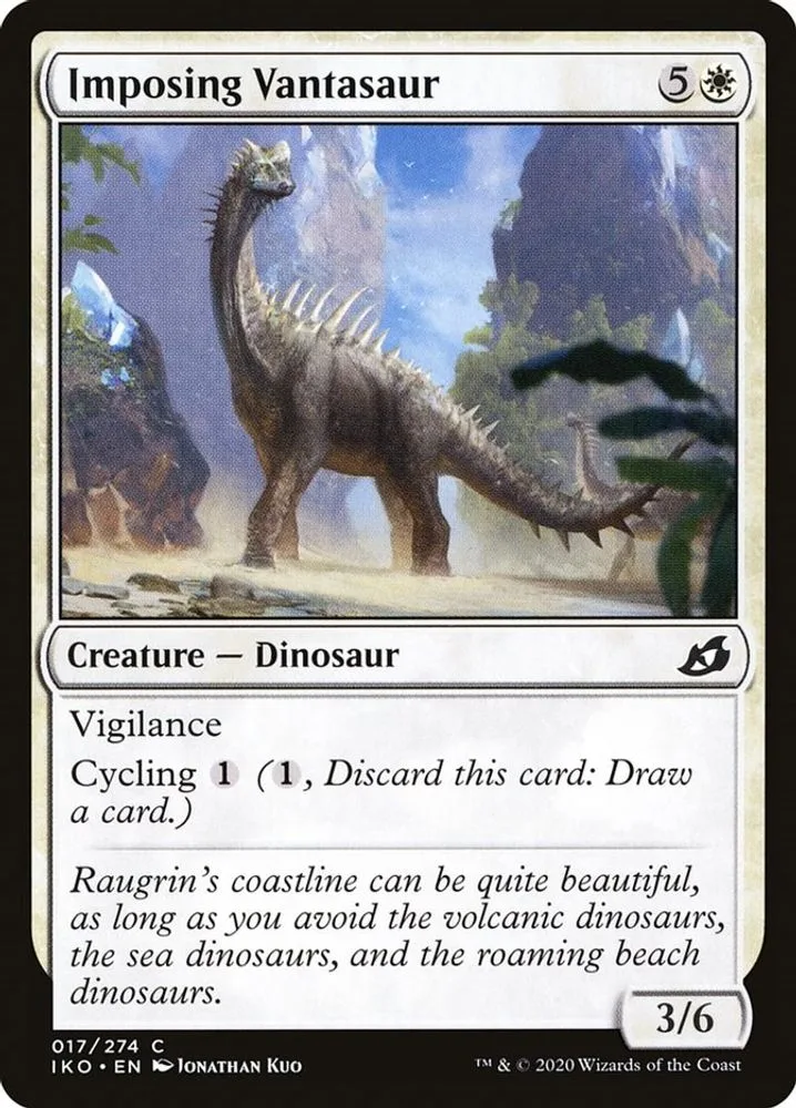 Imposing Vantasaur