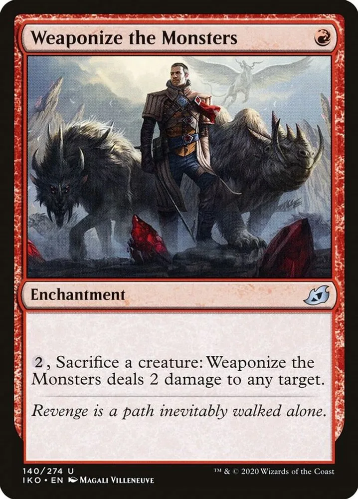 Weaponize the Monsters