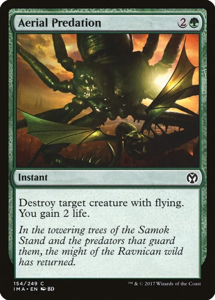 Aerial Predation