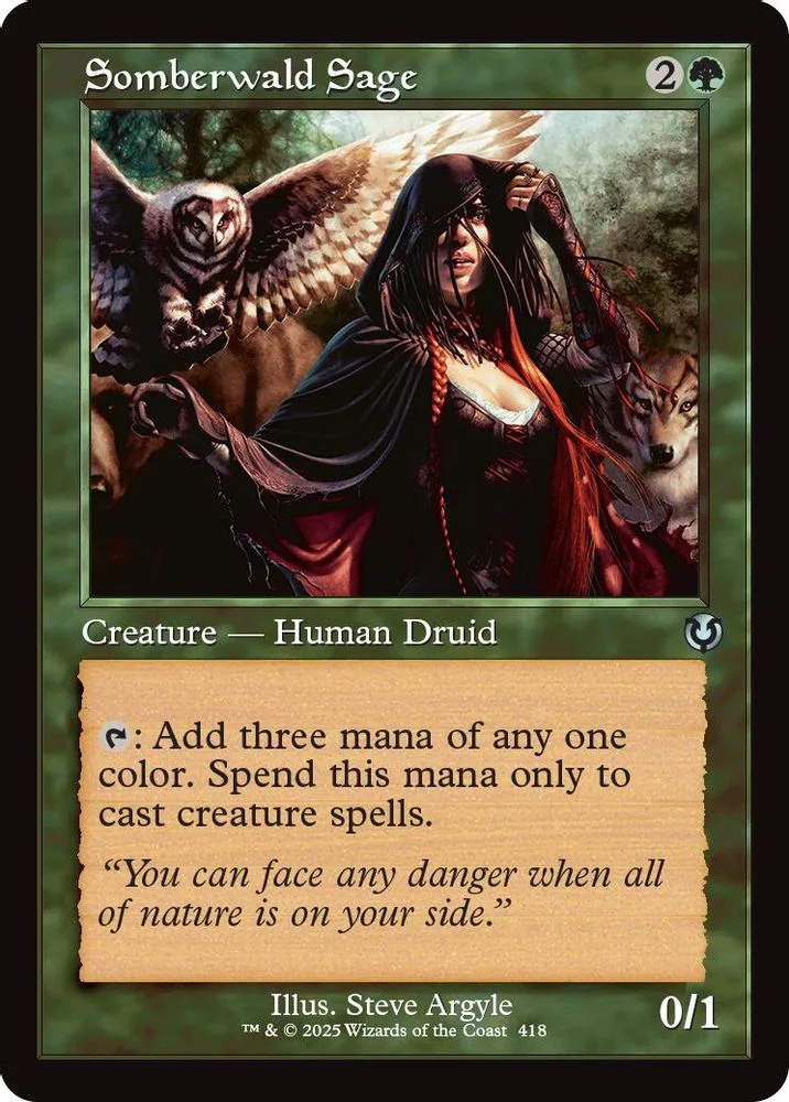 Somberwald Sage (Retro Frame)