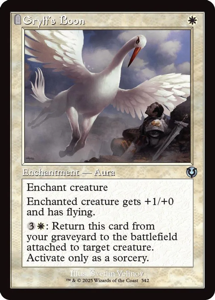 Gryff's Boon (Retro Frame)