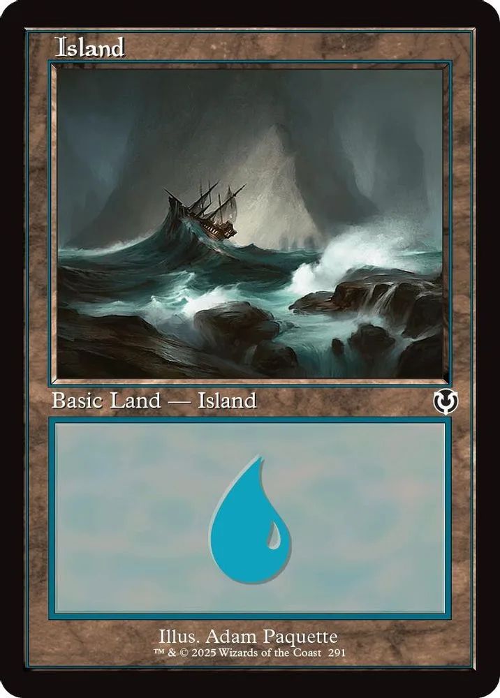Island (Retro Frame)