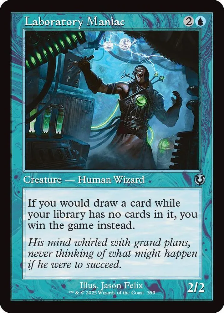 Laboratory Maniac (Retro Frame)