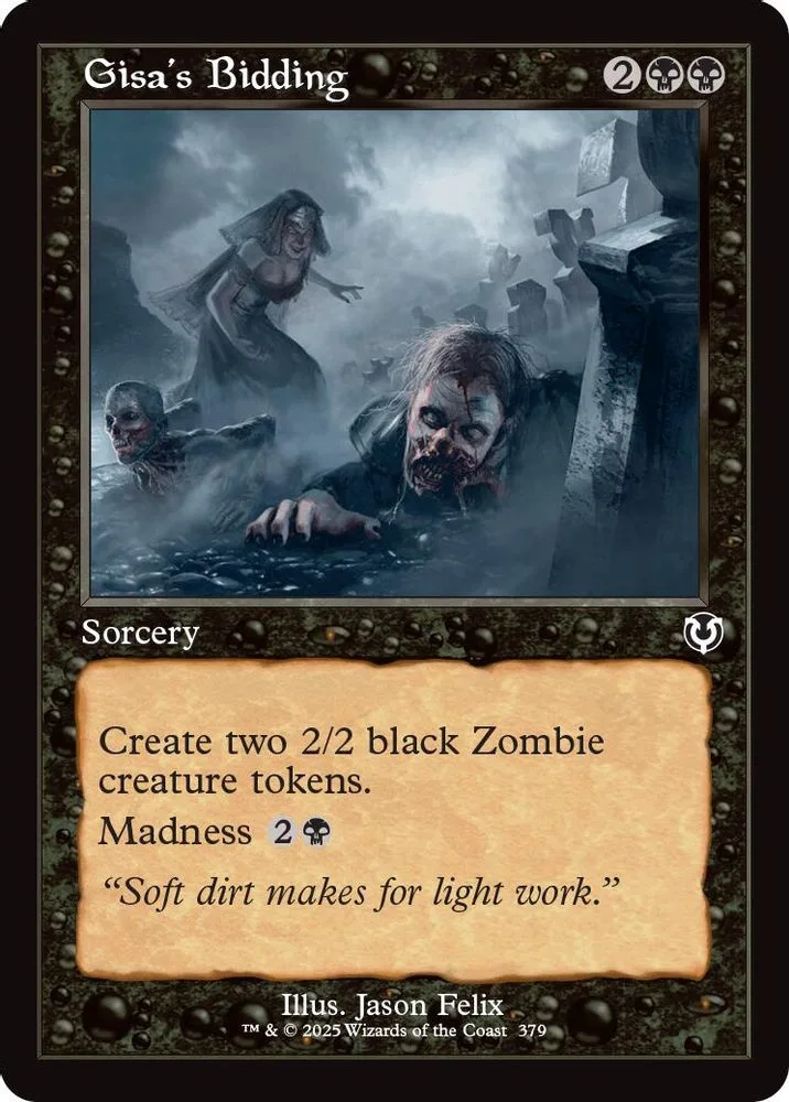 Gisa's Bidding (Retro Frame)