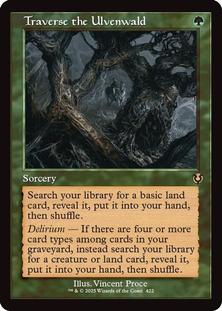 Traverse the Ulvenwald (Retro Frame)