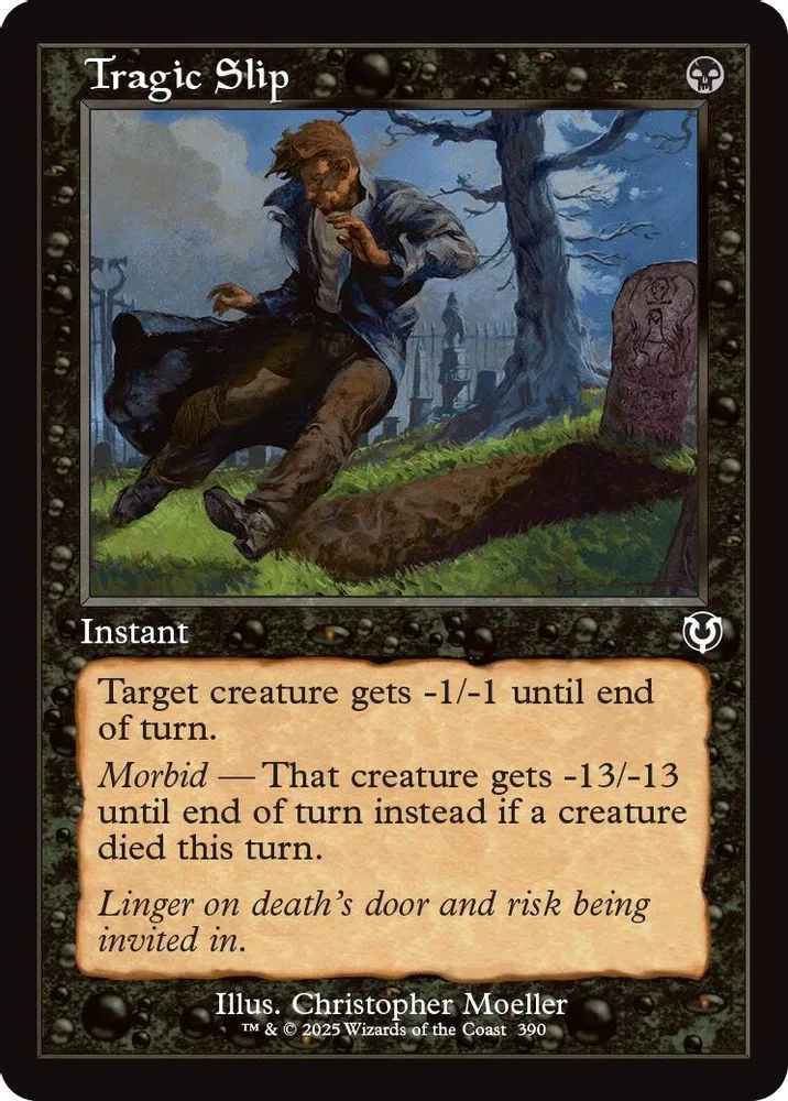 Tragic Slip (Retro Frame)