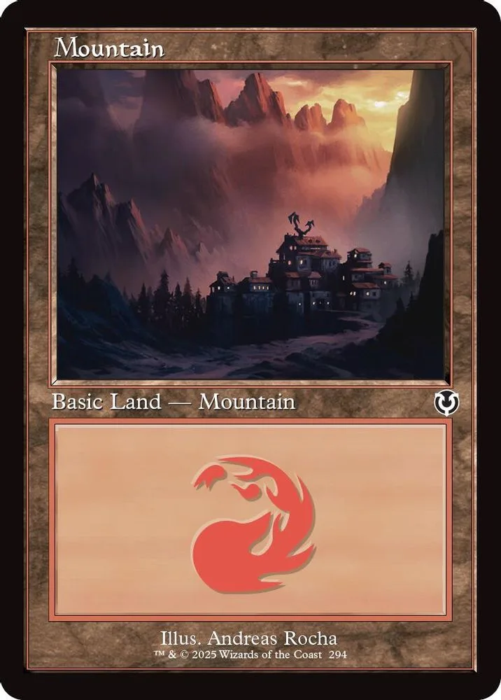 Mountain (Retro Frame)