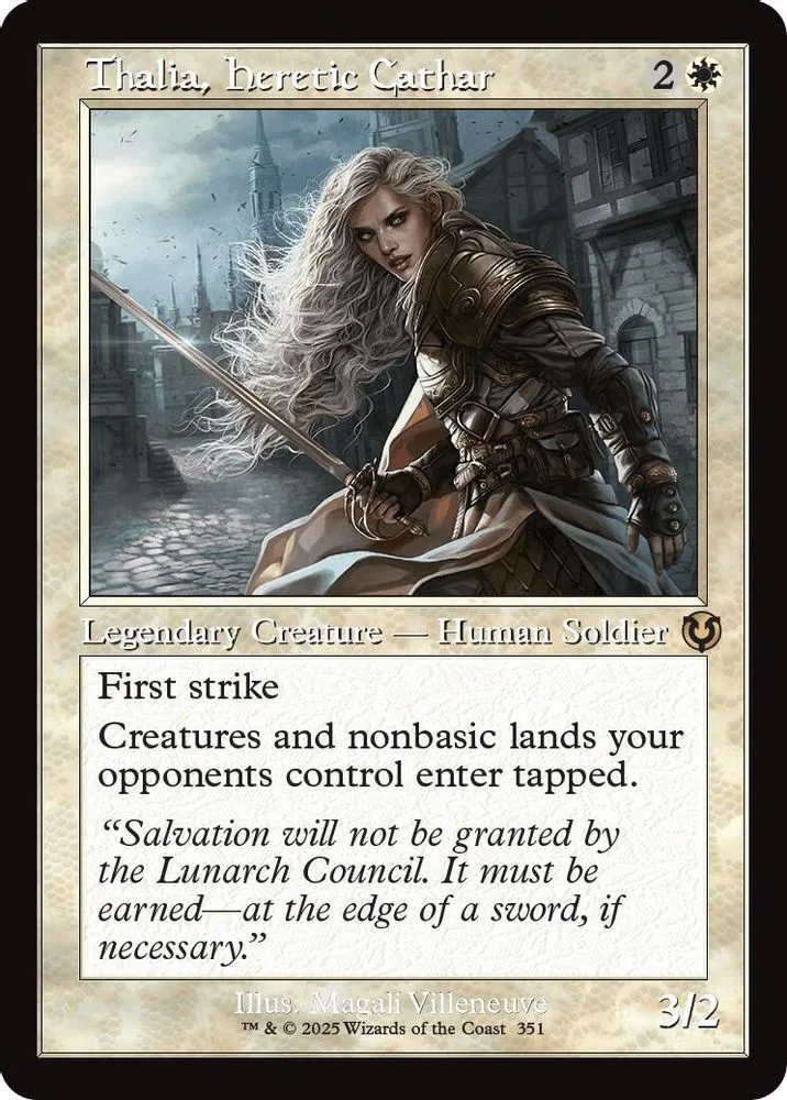 Thalia, Heretic Cathar (Retro Frame)