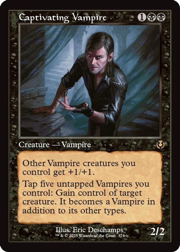 Captivating Vampire (Retro Frame)