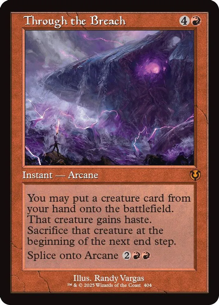 Through the Breach (Retro Frame)