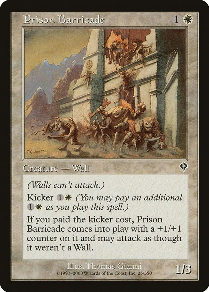Prison Barricade