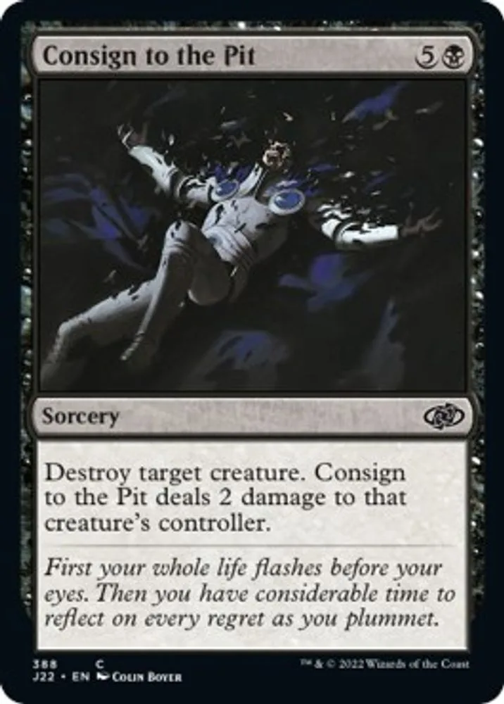 Consign to the Pit