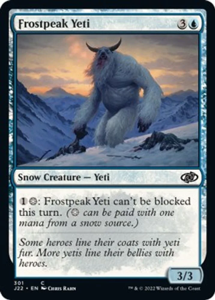 Frostpeak Yeti